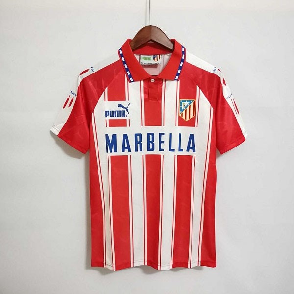 Tailandia Camiseta Atletico Madrid Primera Equipación Retro 1996 1997